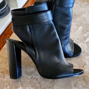VINCE Brigham Open Toe Bootie